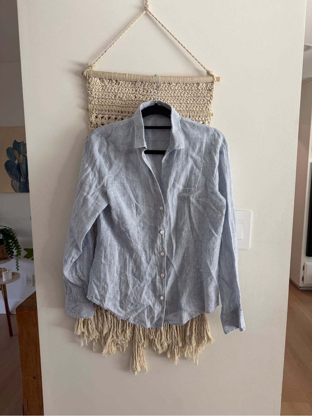 Wallmann Sriped Linen Shirt